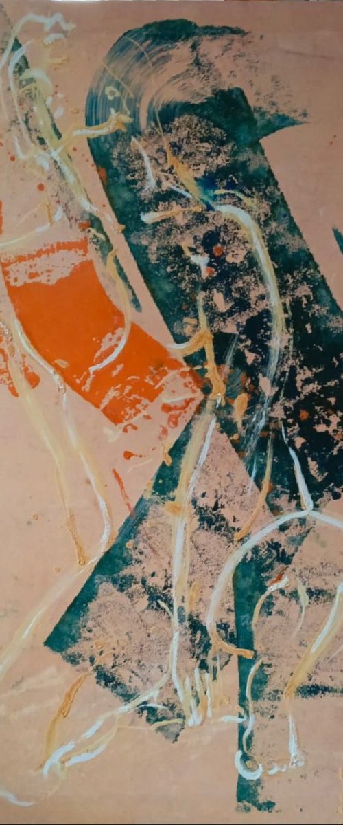 The girl's face. by Klim