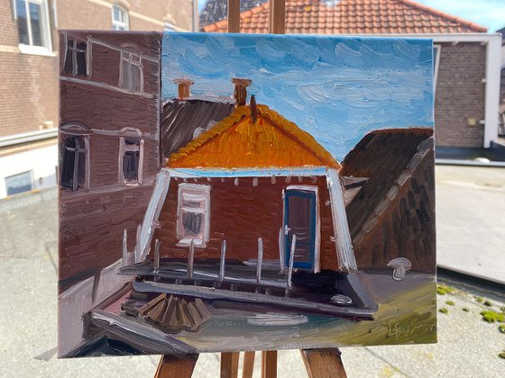 Plein Air on the roof