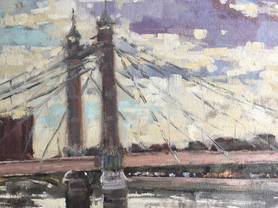 Late afternoon at Albert Bridge