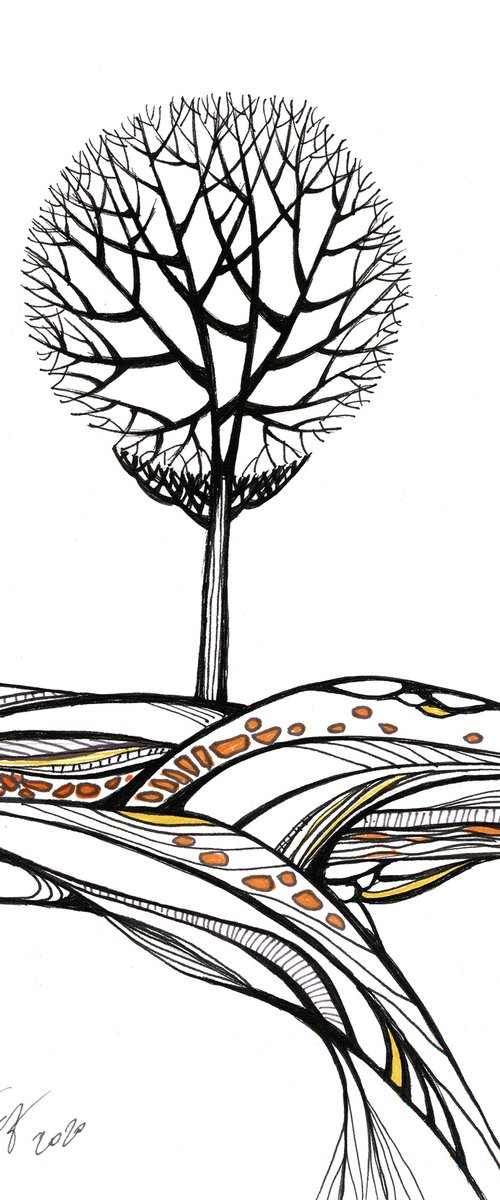 The round tree by Aniko Hencz