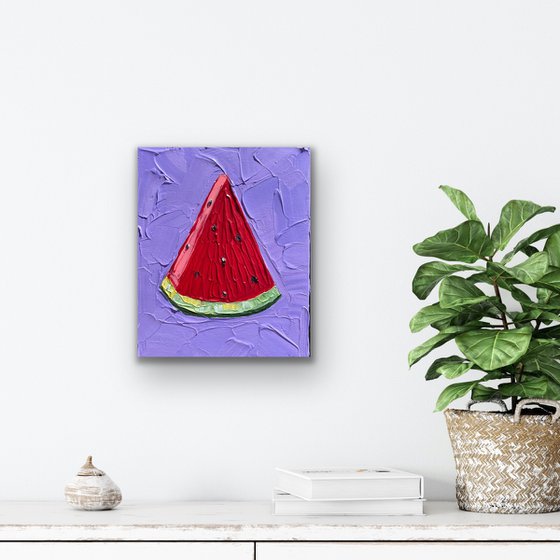 Watermelon slice (violet)