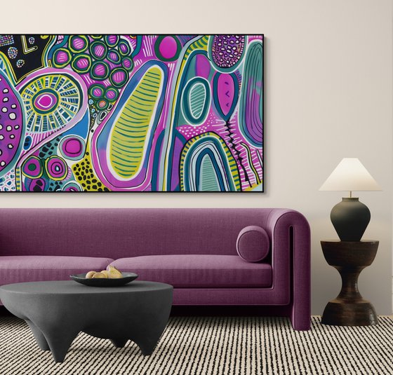 Geometric abstraction #14