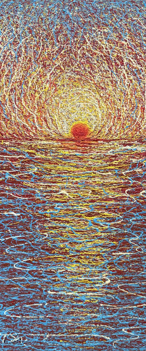 Golden sunset by Tina Shyfruk