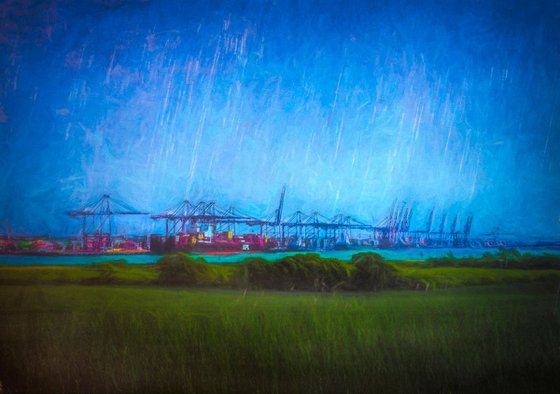 Felixstowe Docks...