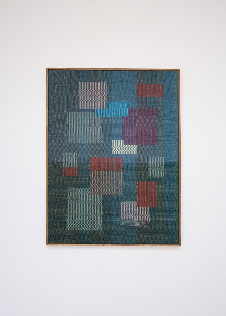 Geometric Abstract Relief By Susanna Costantini, 30 X 40", Spigolatura 72, Original Artwork