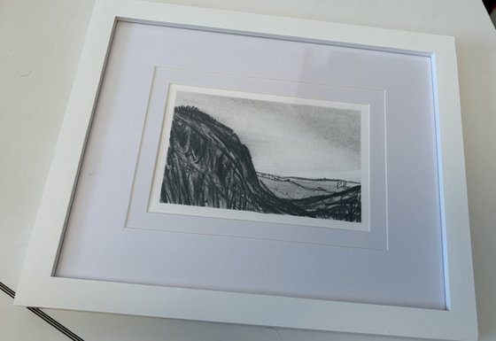 Scotland saddle hillside