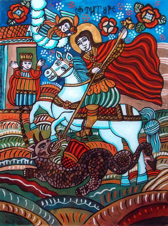 Saint George Killing the Dragon