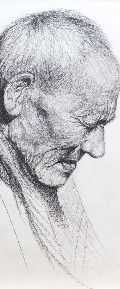 an old Tibetan by Maxence Ma