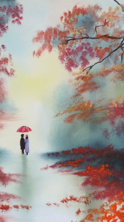 Autumn Rainy day by Gordon Bruce