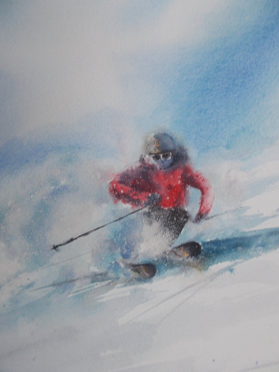 the skier 4