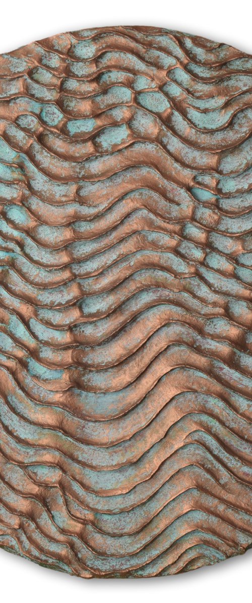 Round Erosion  2 | Copper by Giulia Madonia