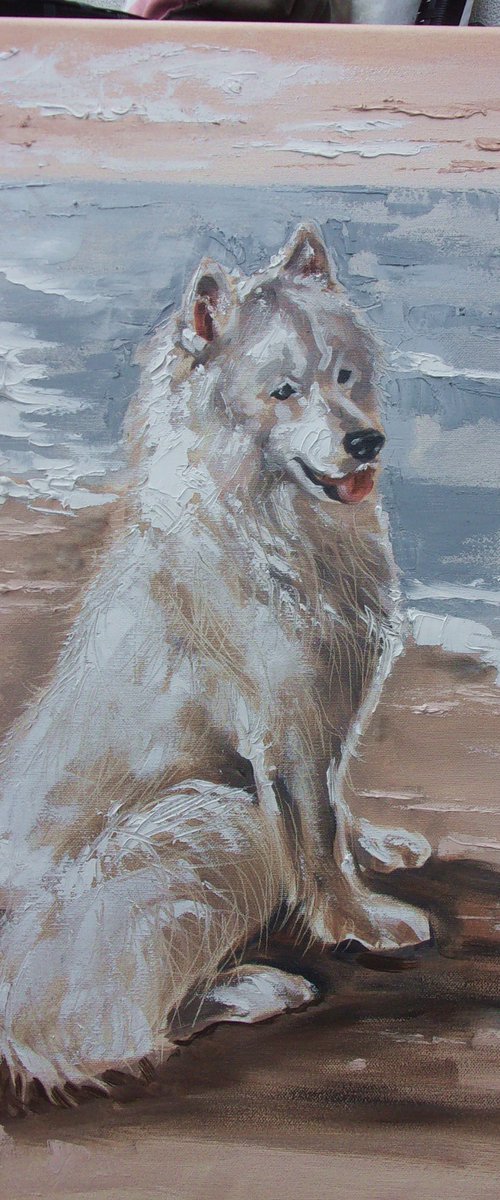 " WHITE ONE  " by Monika Luniak