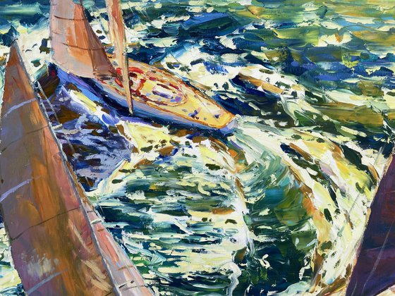 Captive to the waves