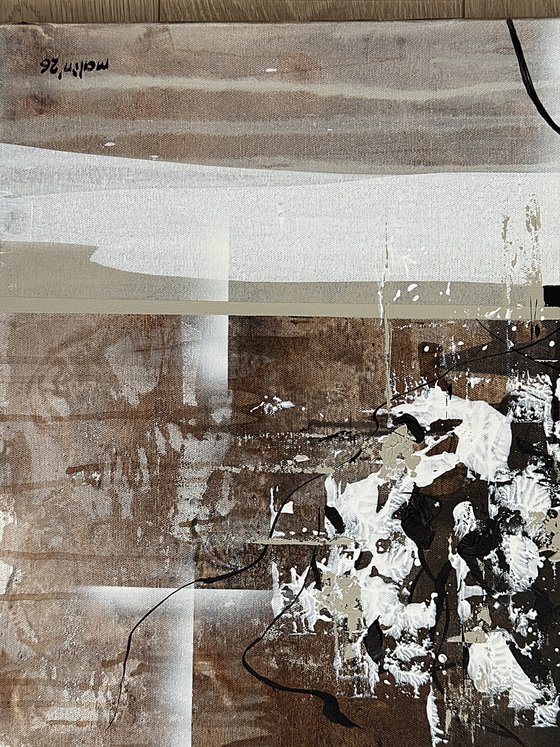 Measured Silence diptych set
