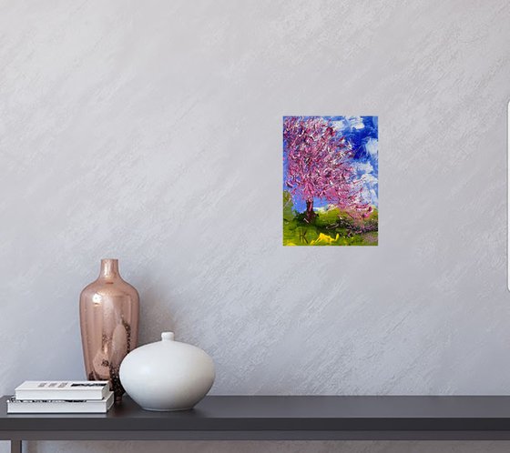 Cherry Blossom Painting