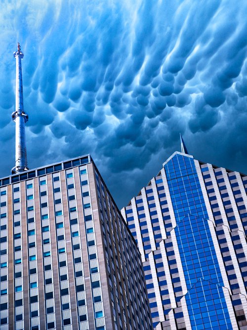 THE GATHERING STORM Chicago IL by William Dey