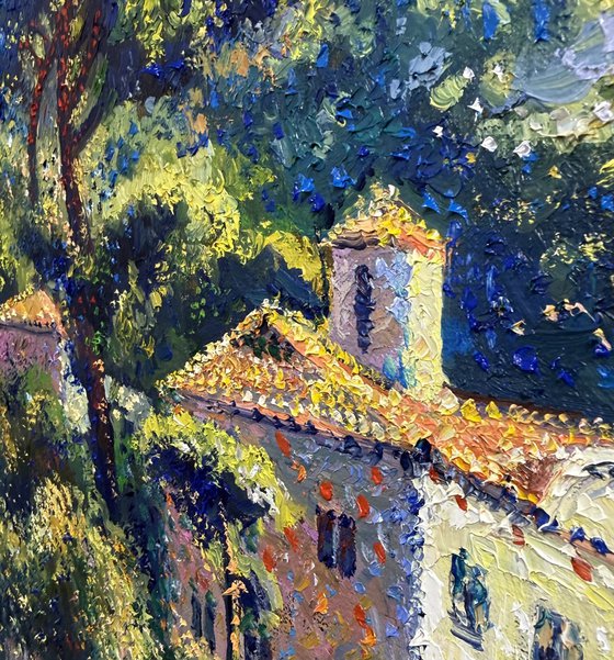 “Emerald reflection of spring”