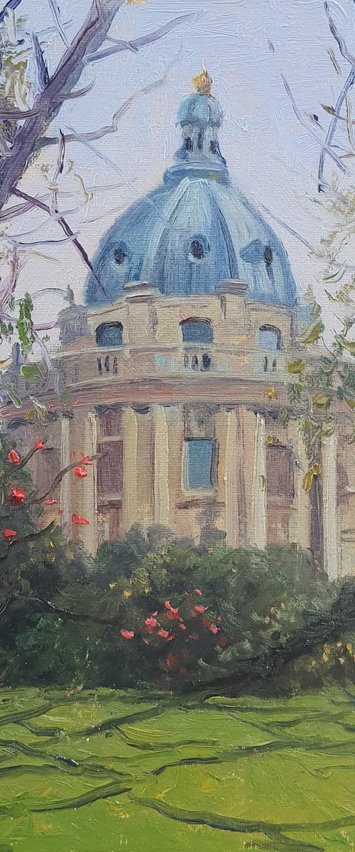 Oxford The Radcliffe Camera From the Exeter College by Roberto Ponte