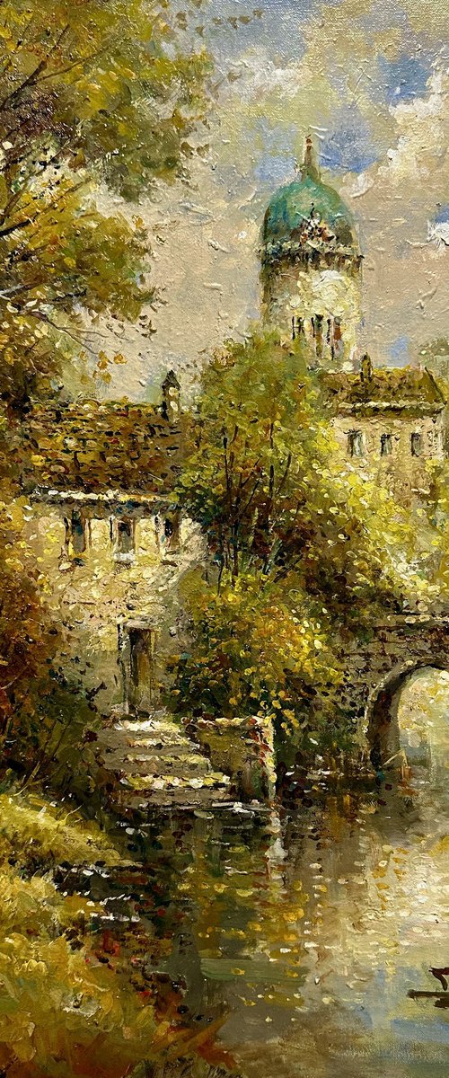 The Green Dome at Dusk by W. Eddie