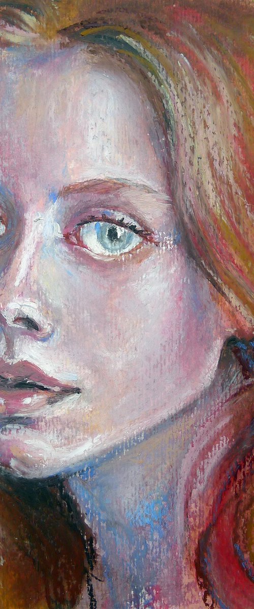 Girl with red hair 5 by Tatyana Kaganets