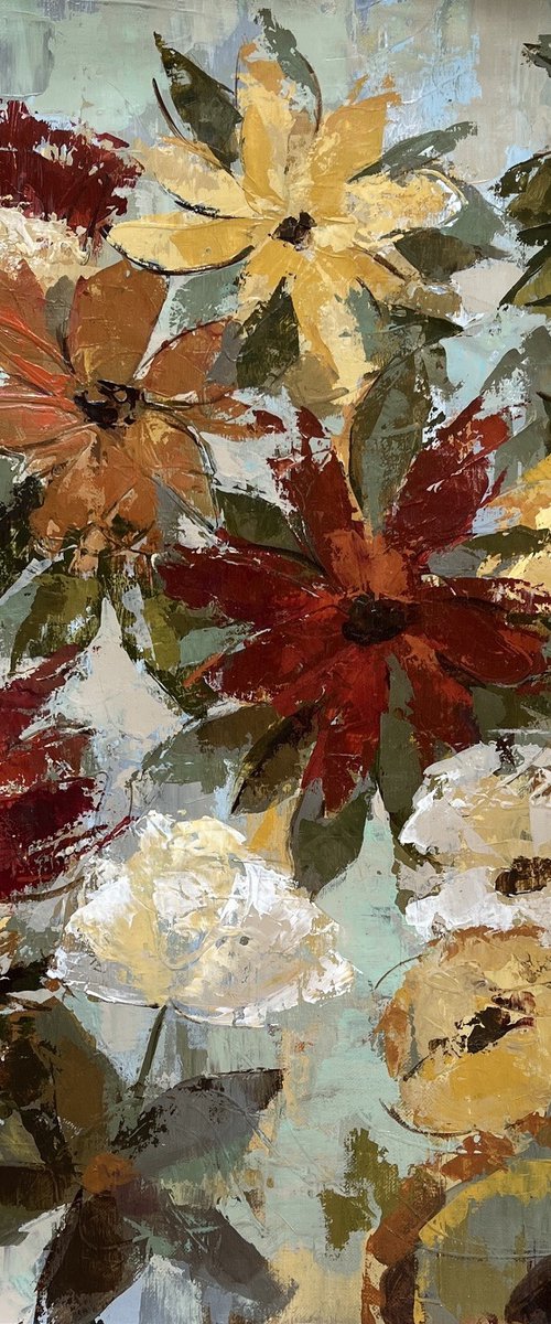 Expressive Garden I by Silvia  Vassileva