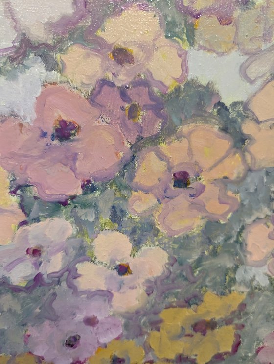 Pastel moody Flowers.
