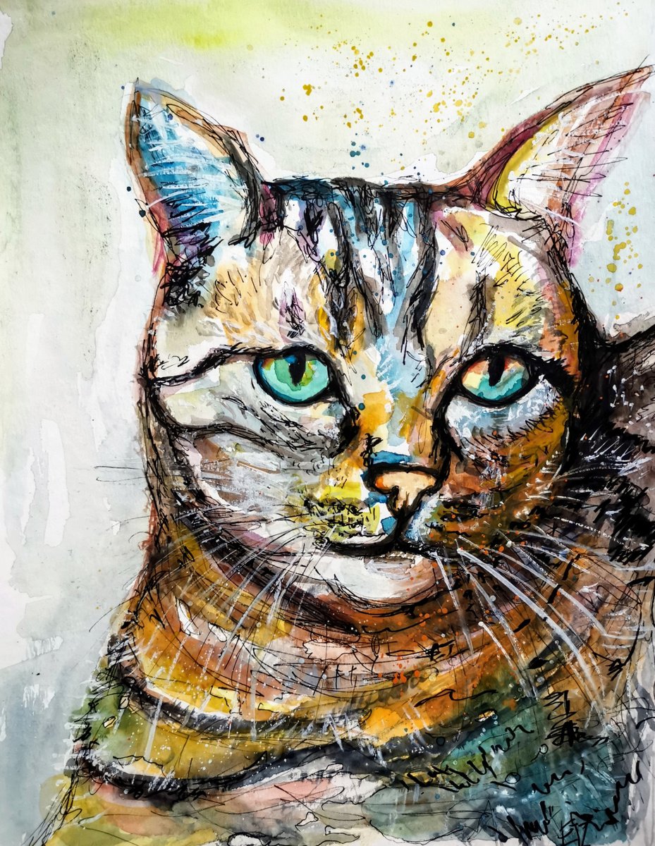 Cat by Elina Venkova