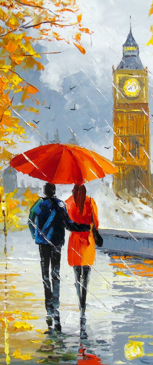 Rainy London by Olha Darchuk
