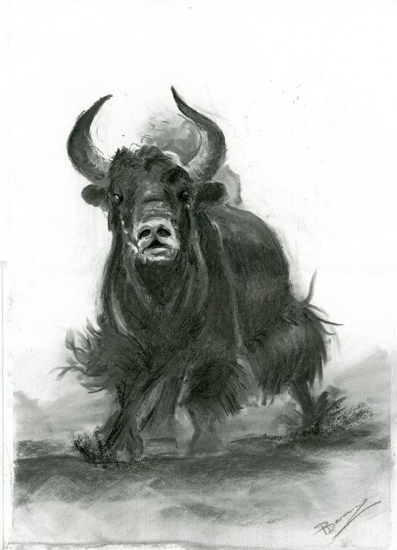 Yak painting