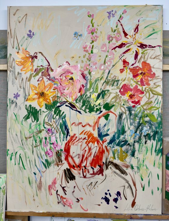 Still life with flowers