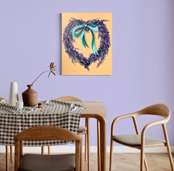 LAVENDER HEART