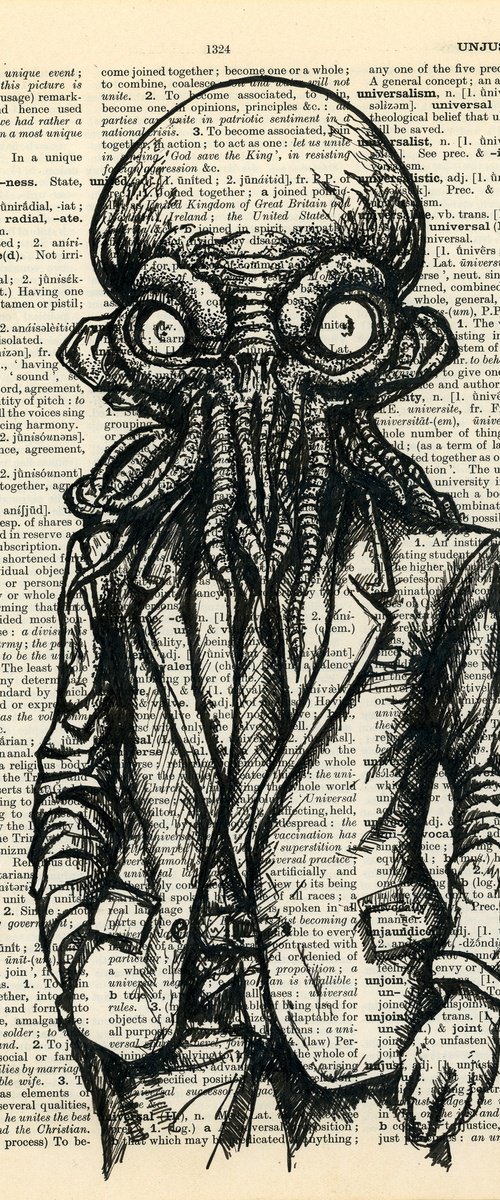 Cthulhu in a Suit by Jakub DK - JAKUB D KRZEWNIAK