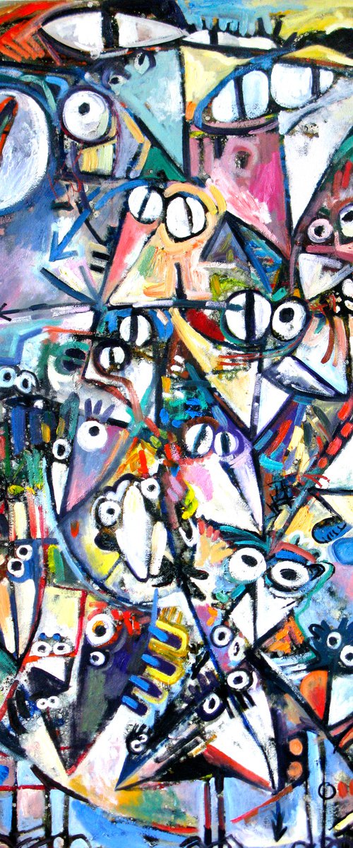 From the life of birds. 2 by Nikifor Swiristuhin