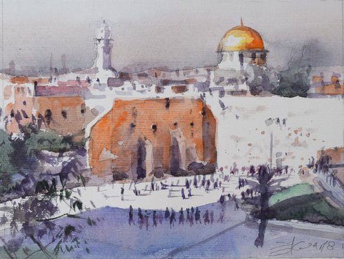 Jerusalem by Goran Žigolić Watercolors