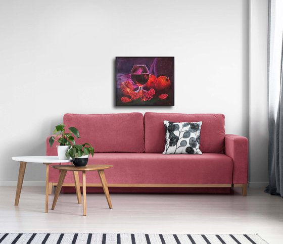 Гранаты и вино