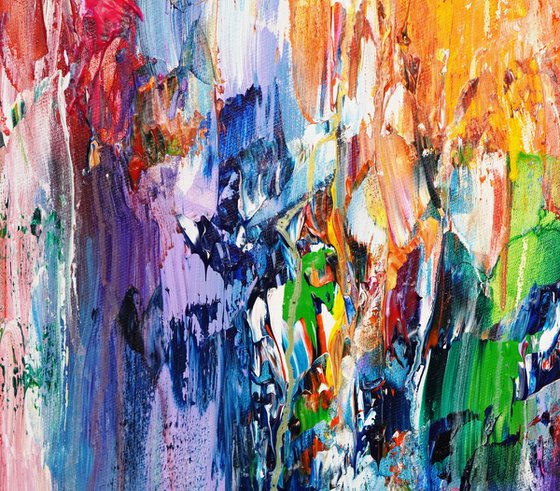 Soft Abstract Symphony XXXL 1