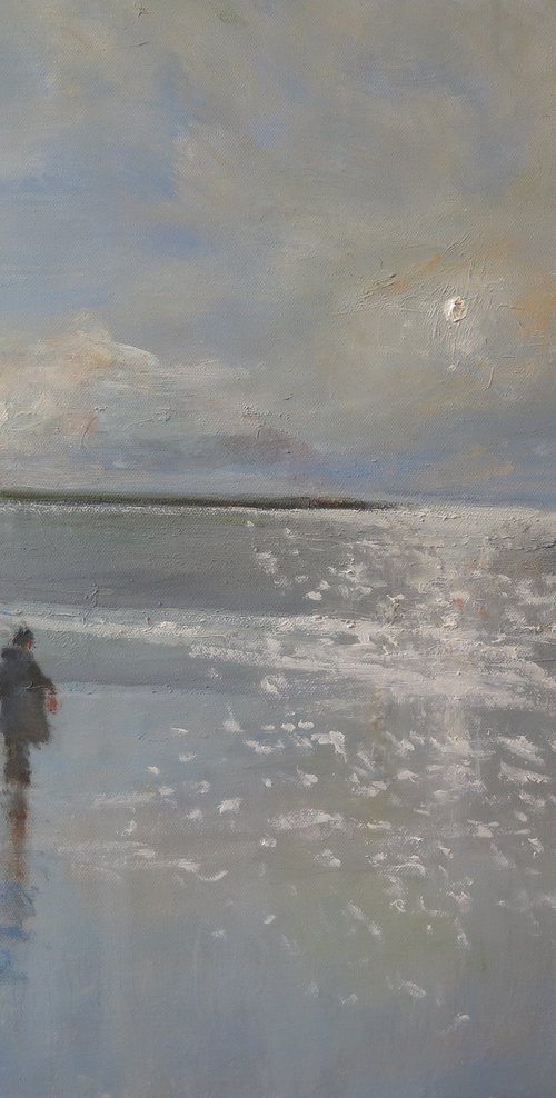 The Shimmer of Sunlight on the Sea by Malcolm Ludvigsen