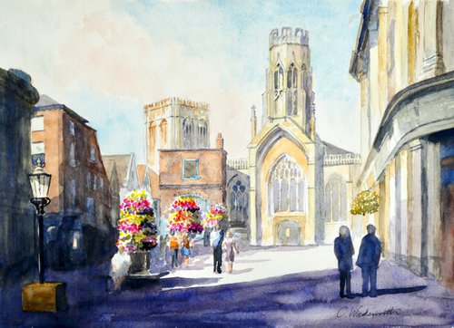 St. Helen's Square, York by Colin Wadsworth