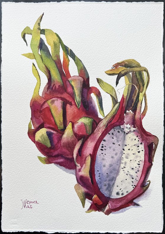 Pitahaya. Dragon fruit.