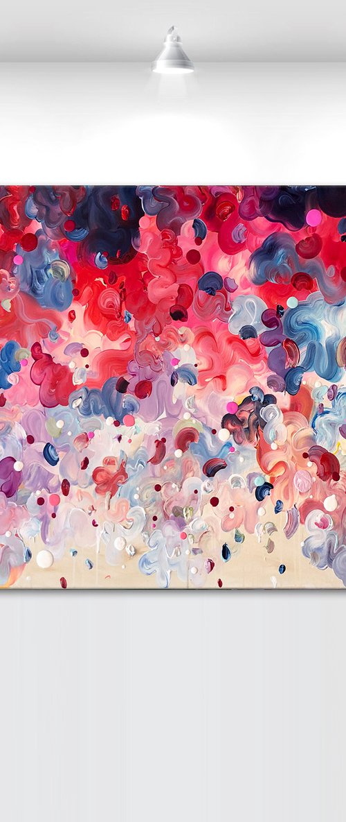 'Almond blossom' - 60x30" by Tatiana Georgieva