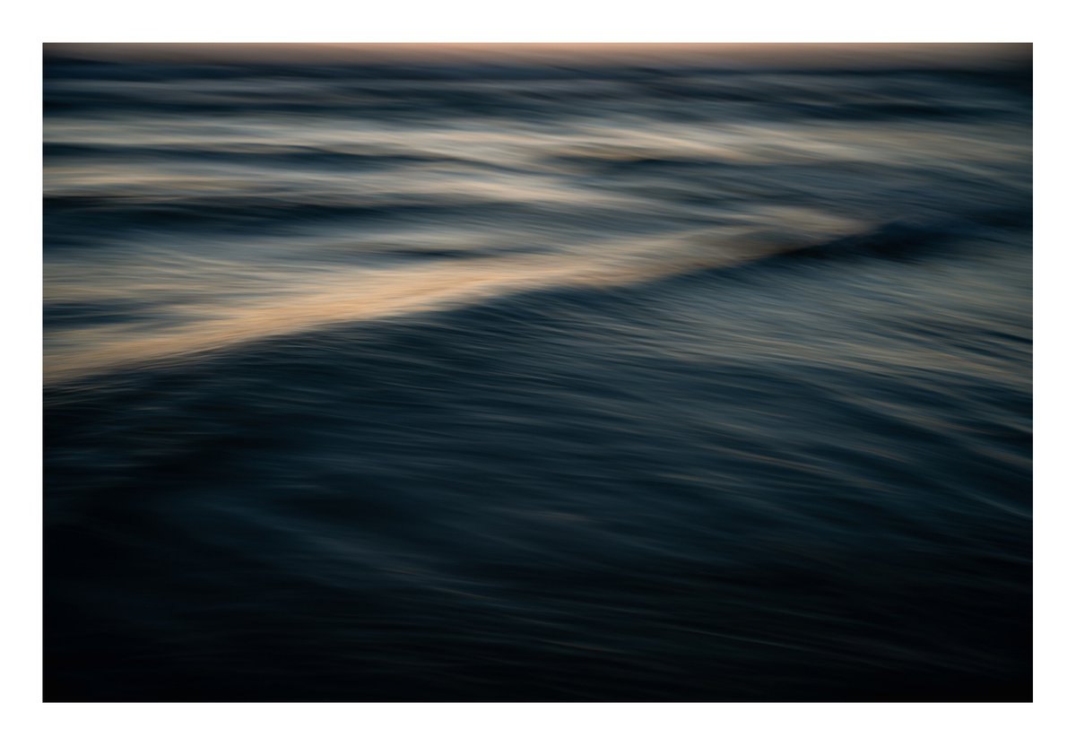 Landscape Photograph By Tal Paz-Fridman, 22 X 16", The Uniqueness Of Waves Xxxii, Original Artwork