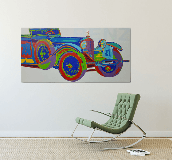 Automobiles – Classic meets Pop - MERCEDES BENZ