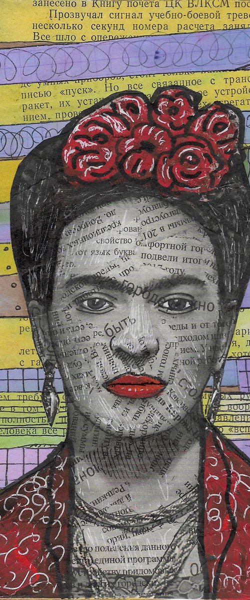 Portrait of Frida # 12 by Pavel Kuragin