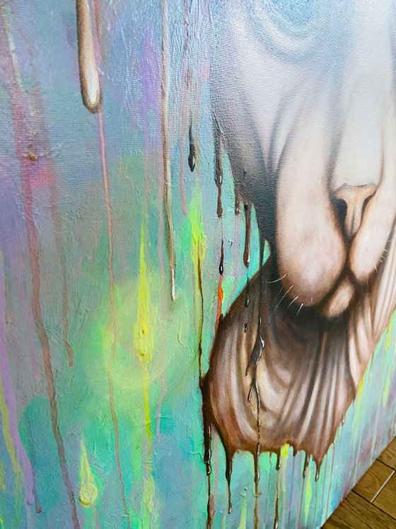 "The Cat" 100x140cm