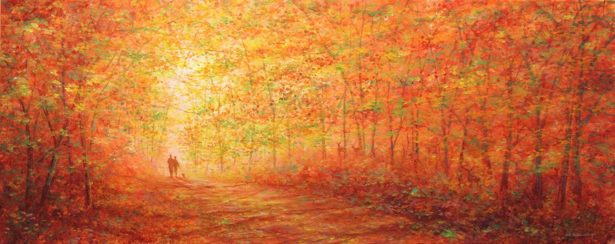 Autumn Stroll III by Stella Dunkley