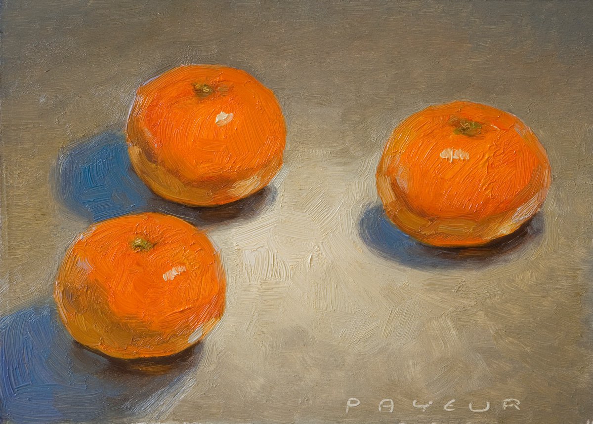3 tangerines by Olivier Payeur
