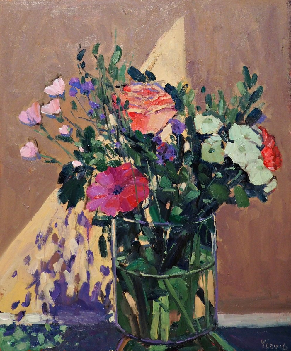Flowers By Yuanyuan Liu, 18 X 22, Artwork For Sale On Artfinder