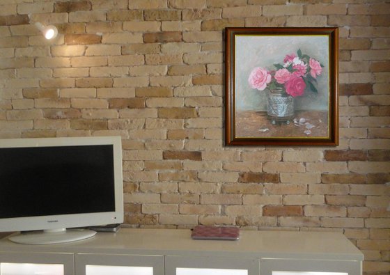 Roses, geraniums and gardenias
