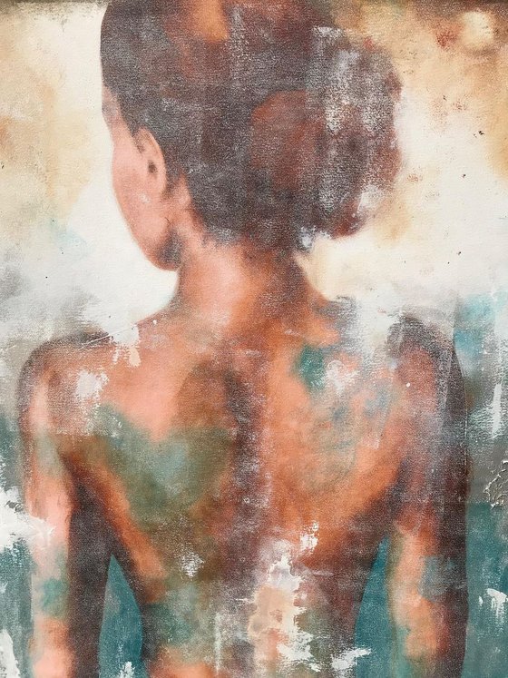 sweet patina nude (120 x 80 cm) Dee Brown