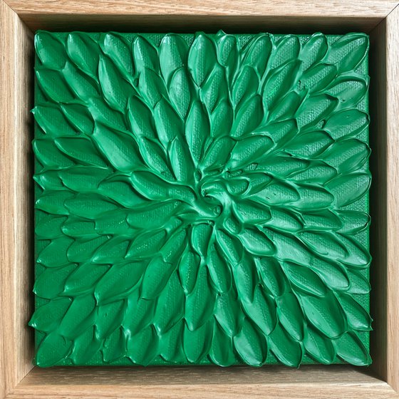 Green abstract mini